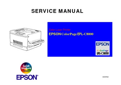 Epson EPL-C8000 Service Manual