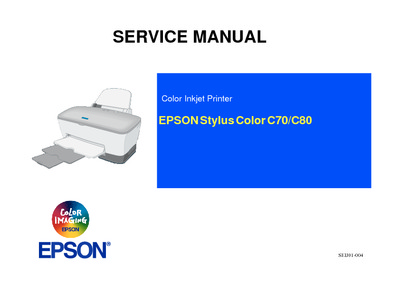 Epson Stylus Color C70 - C80 Service Manual