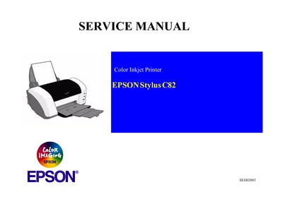 Epson Stylus Color C82 Service Manual