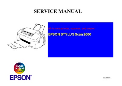 Epson Stylus Scan 2000 Service Manual