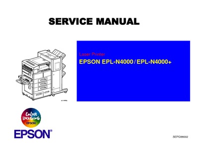 Epson EPL-N4000 4000+ rev B Service Manual