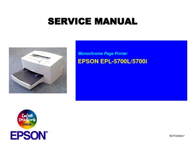Epson EPL 5700L Service Manual