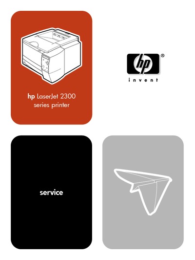HP LaserJet 2300 Service Manual