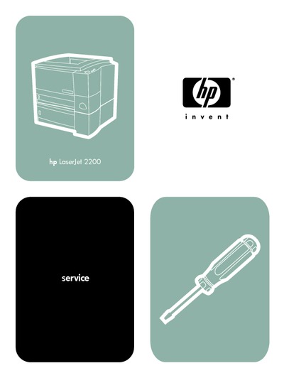 HP LaserJet 2200 Service Manual