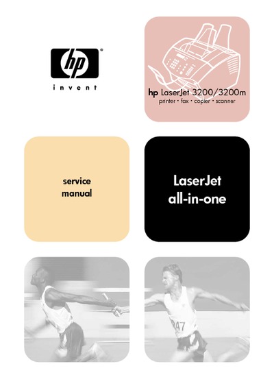 HP LaserJet 3200M Service Manual