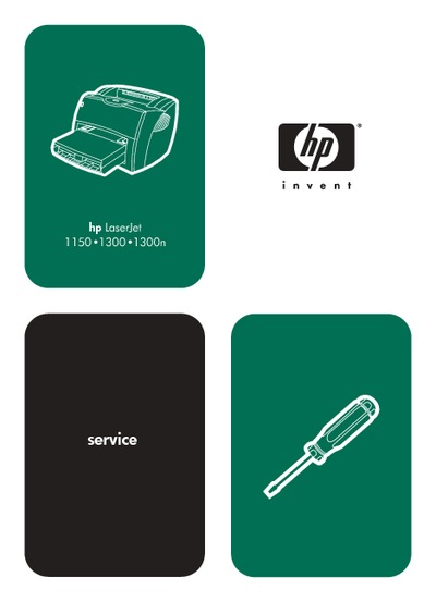HP LaserJet 1150-1300-1300N Parts & Service