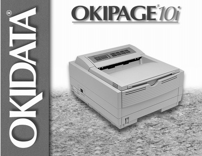 Okidata OKIPAGE 10i User Manual