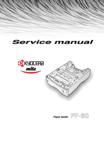 Kyocera Paper Feeder PF-60 Service Manual