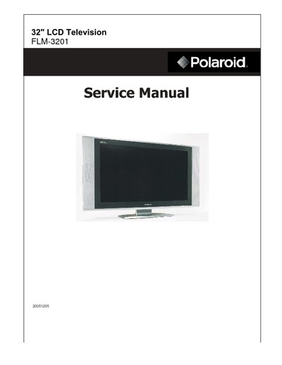 Polaroid  FLM-3201 LCD TV