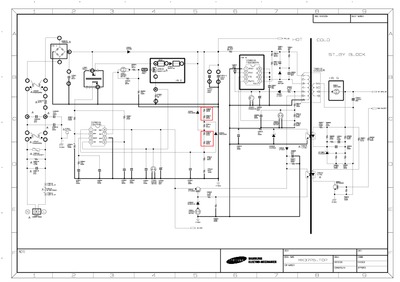 Samsung Power Board Circuit BN44-00216A