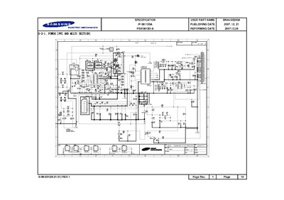 Samsung Power Board Circuit BN44-00200A