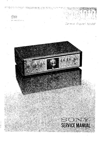 Amplificador Sony TA-1010