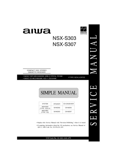 AIWA SOM NSX-S303 S307