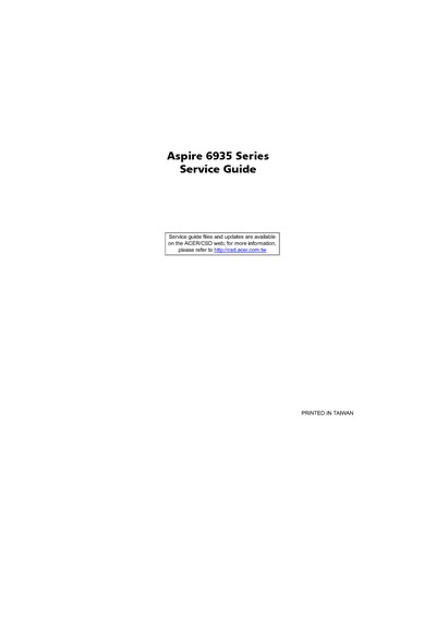 Acer Aspire -6935-Series