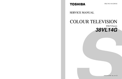 TOSHIBA 38VL14G [Chassis F0LP]LCD