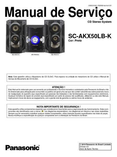 PANASONIC SC-AKX50LB-K
