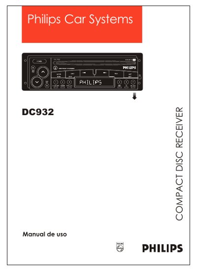 Auto Rádio Philips Famar DC932