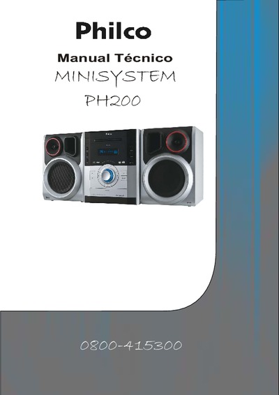 BRITANIA PHILCO MINI SYSTEM PH-200