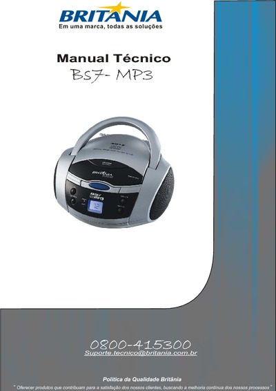 Sistem Portátil BS7-MP3