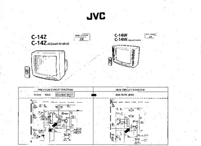 JVC C-14Z e C-14W Chassis: CZ