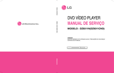 LG DVD modelo  DZ9311N (DZ9311CND)