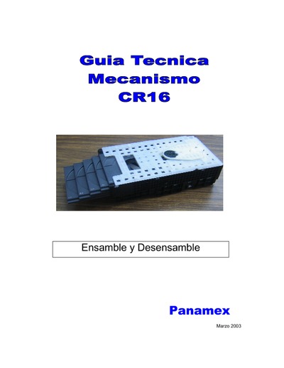 Panasonic Mecanismo CR16