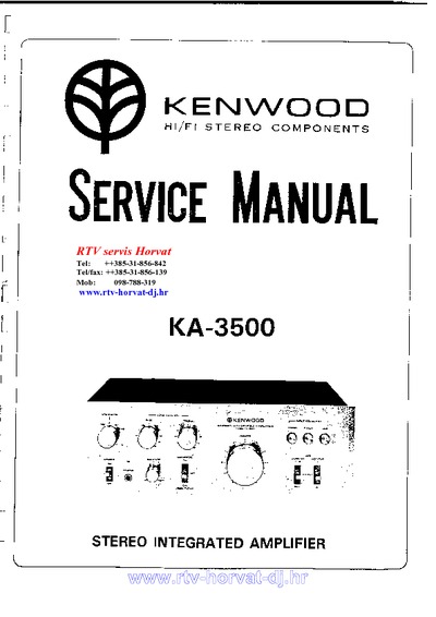 Kenwood-ka3500
