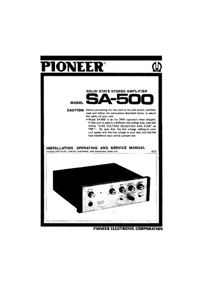 Pioneer sa500