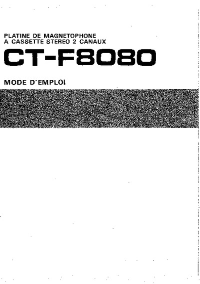 Pioneer ctf8080