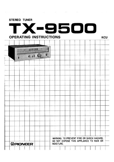 Pioneer tx9500