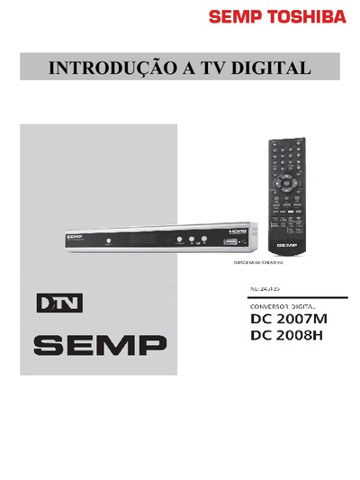 Apostila TV Digital Brasil - Semp Toshiba