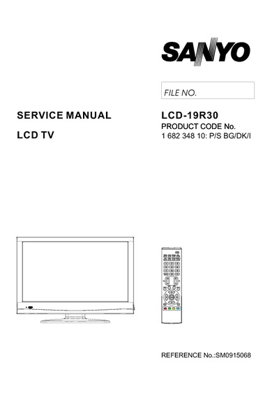 SANYO LCD-19R30