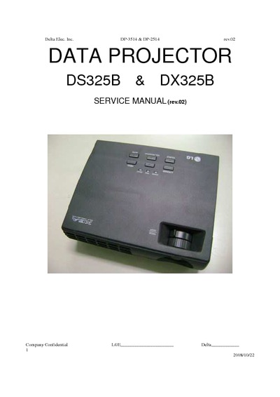 LG DS325B, DX325B REV.02