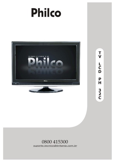 PHILCO PH32C LCD VERSAO A