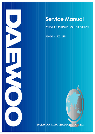 Daewoo AMI-929 XL-118 audio