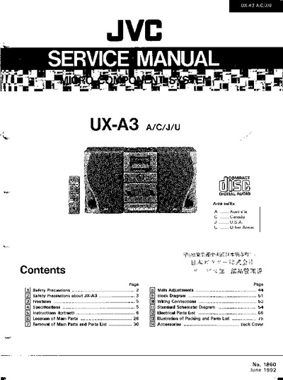 JVC UX-A3