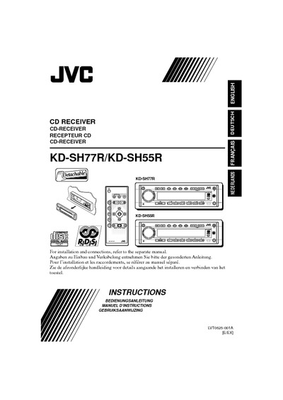JVC KD-SH77R-KD-SH55R