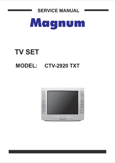 MAGNUM CTV-2920 TXT