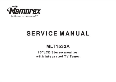 Memorex MLT1532a LCD MONITOR