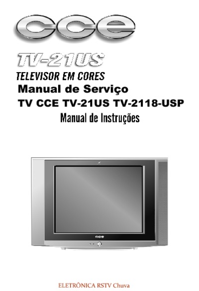 CCE TV2118USP  TV21US  TV21USP