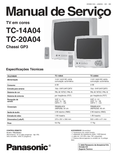 Panasonic TC-14A04