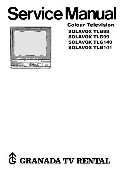 Granada Solavox TLG88, TLG99, TLG140, TLG141 