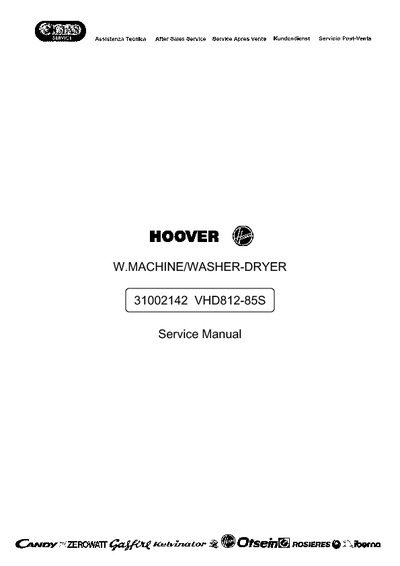 Hoover VHD812-85S