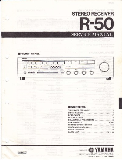 Yamaha R-50