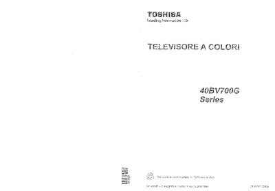 Toshiba 40BV700G