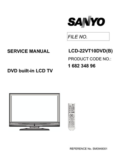 Sanyo 22VT10 LCD+DVD