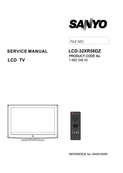 Sanyo 32XR56DZ AU panel T315XW02 VS 