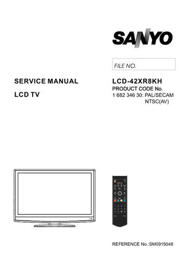 SANYO 42XR8KH LCD