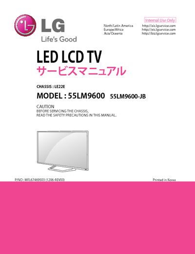 LG 55LM9600 LE22E LED LCD