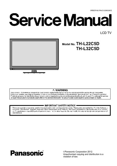 Panasonic TH-L22C5D LCD